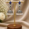Silver Jhumka Earring oxidized traditional earrings for women