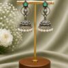Silver Jhumka Earring oxidized traditional earrings for women