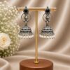 Silver Jhumka Earring oxidized traditional earrings for women