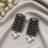 Silver Leaf Stud Earring Elegant Oxidized Leaf Earrings for Women 15 Silver Leaf Stud Earring oxidized leaf earrings for women