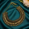 Gold Plated Choker Necklace for women with elegant traditional design