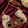 Designer Kundan Meenakari Necklace gold plated traditional necklace for women
