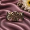 Floral Anti Tarnish Bangle Premium Gold Plated Bracelet for Stylish Look 4 Floral Anti Tarnish Bangle with premium gold-plated finish for women