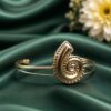 Designer Anti Tarnish Bangle with premium gold-plated finish for women