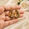 Designer Anti Tarnish Earring with premium gold-plated finish for women