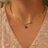 Anti Tarnish Star Necklace with premium gold-plated finish for women