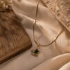 Anti Tarnish Star Necklace with premium gold-plated finish for women