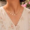 Unique Anti Tarnish Necklace with premium gold-plated finish for women