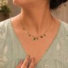 Anti Tarnish Butterfly Necklace with premium gold-plated finish for women