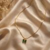 Anti Tarnish Star Necklace with premium gold-plated finish for women