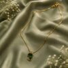 Anti Tarnish Chain Pendant with premium gold-plated finish for women