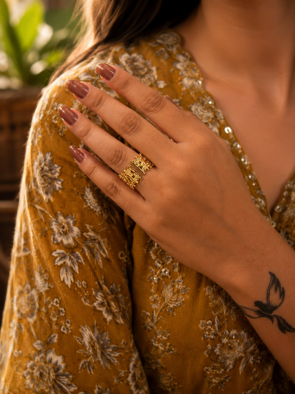 Anti Tarnish Rings Wedding Jewelry Statement Ring 1 Anti Tarnish Rings Wedding Jewelry Statement Ring