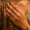 Anti Tarnish Rings Adjustable Luxury Appearance Ring