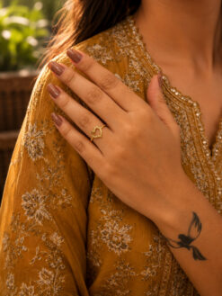 Anti Tarnish Rings Luxury Appearance Cocktail Ring