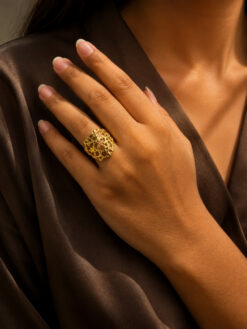 Anti Tarnish Rings Trendy Stackable Ring for Girls