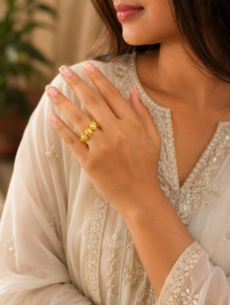 Anti Tarnish Rings Daily Wear Ring with Royal Finish