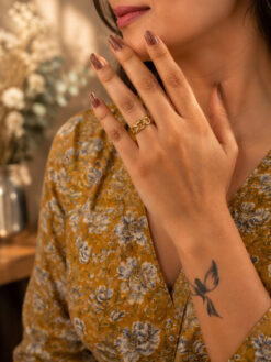 Anti Tarnish Rings Lightweight Ring for Comfortable Daily Wear