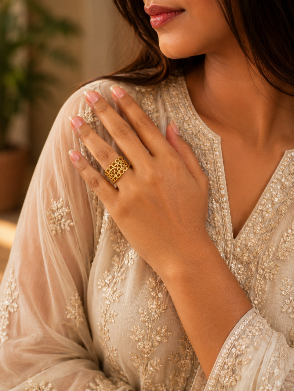 Anti Tarnish Rings Luxury Ring with Timeless Style 1 Anti Tarnish Rings Luxury Ring with Timeless Style