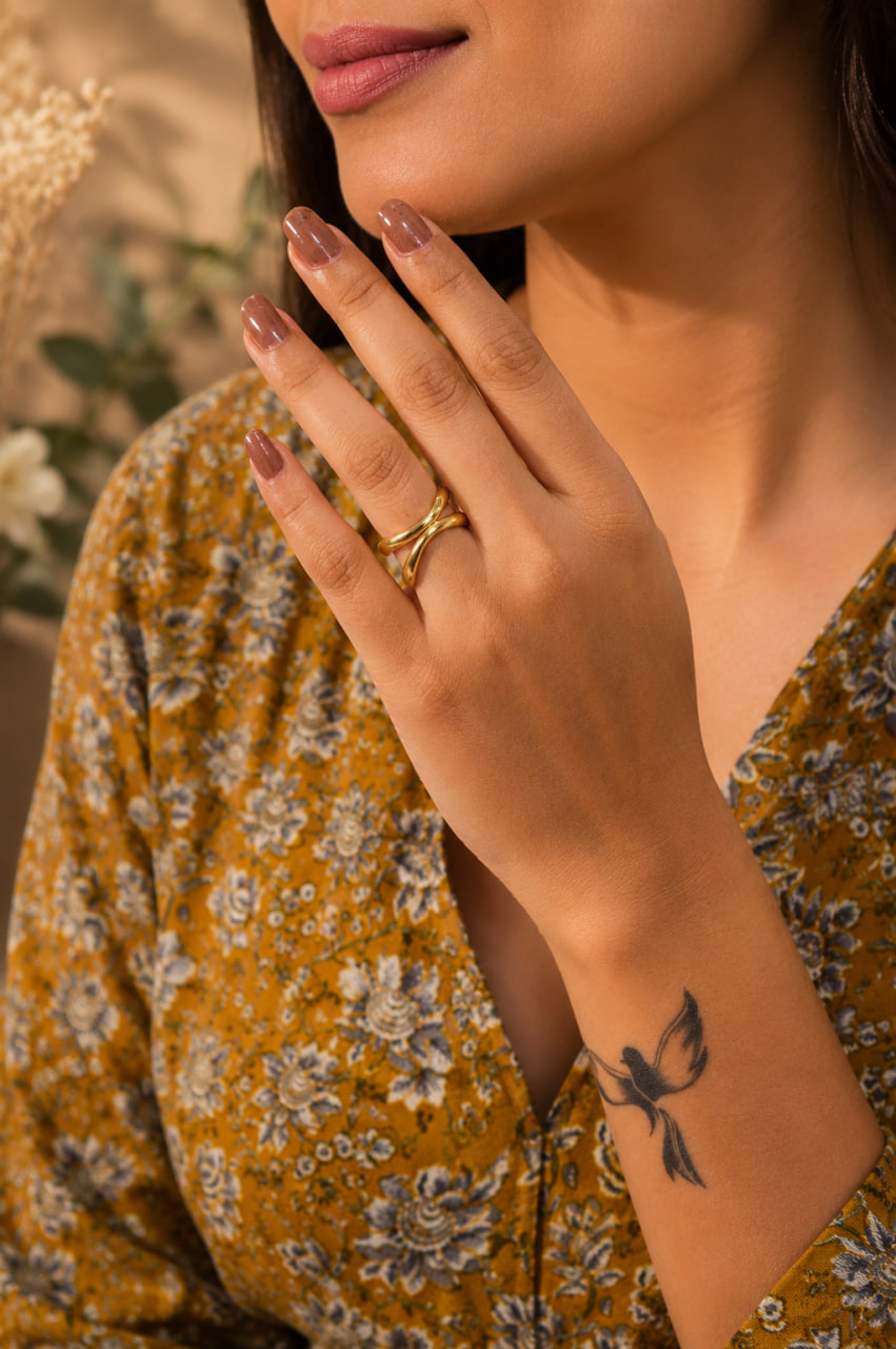 Anti Tarnish Rings Premium Design Ring for Girls 1 Anti Tarnish Rings Premium Design Ring for Girls