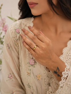 Anti Tarnish Rings Minimalist Ring for Elegant Everyday Style