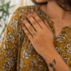 Anti Tarnish Rings Adjustable Gold Plated Ring with Luxury Appearance