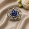 Beautiful Flower Ring elegant floral brass jewelry for women