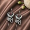 Oxidized Silver Earcuff – Traditional Ear Jewelry for Elegant Looks 10 Oxidized Silver Earcuff antique brass ear jewelry for women