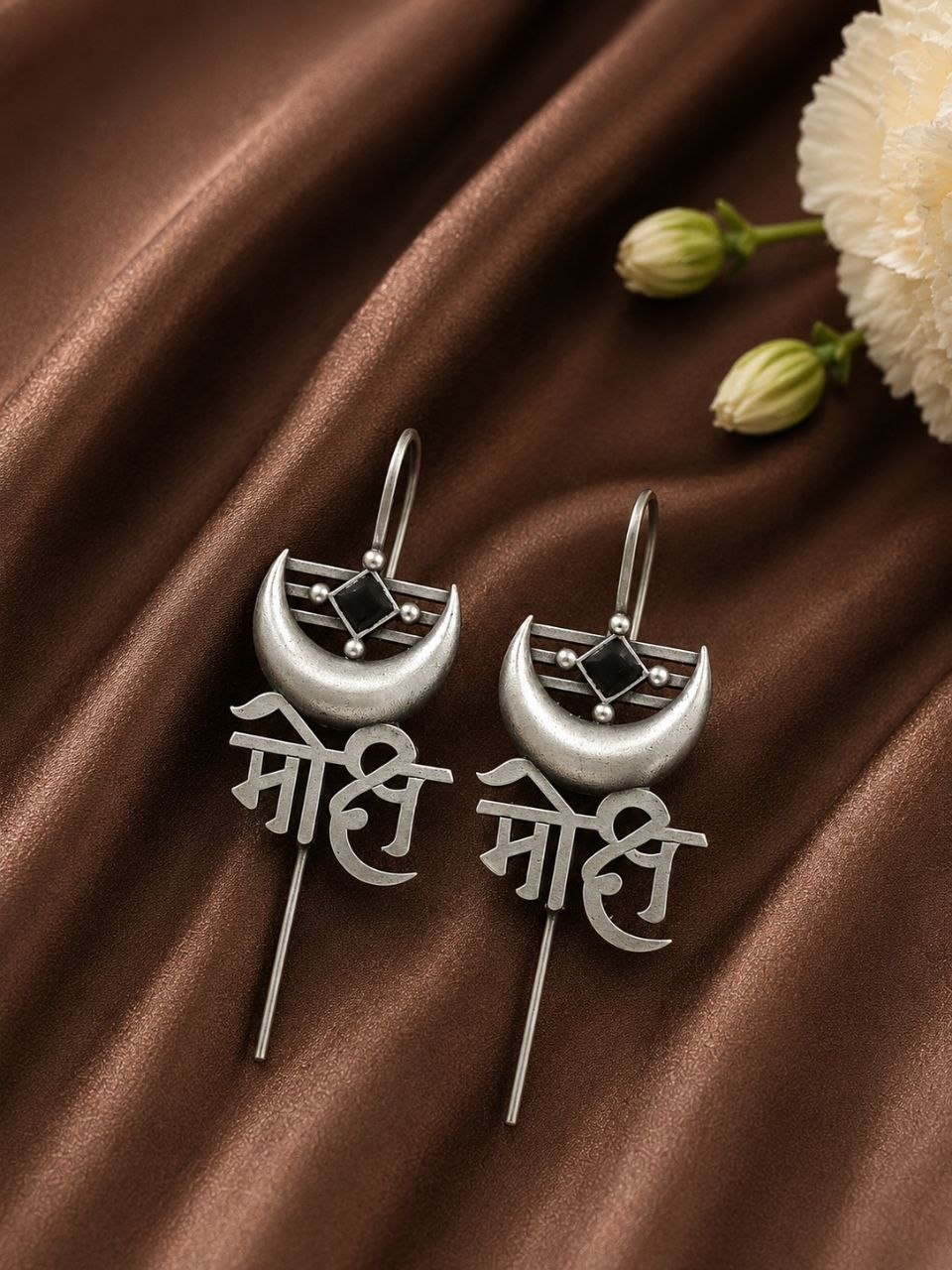 Oxidized Silver Earcuff – Traditional Ear Jewelry for Elegant Looks 5 Oxidized Silver Earcuff antique brass ear jewelry for women