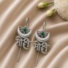 Oxidized Silver Earcuff – Traditional Ear Jewelry for Elegant Looks 13 Oxidized Silver Earcuff antique brass ear jewelry for women