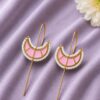 Gold Plated Half Moon Earcuff – Elegant Jewelry for Modern Looks 16 Gold Plated Half moon Earcuff elegant golden brass ear jewelry for women