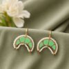 Half Moon Bugadi traditional brass jewelry with elegant premium polish for women