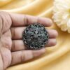 Elegant Floral Hair Accessories Oxidized Silver Hair Jewelry for Traditional Wear 14 Elegant Floral Hair Accessories with oxidized silver finish for women
