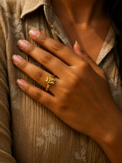 Anti Tarnish Rings Minimalist Fashion Band Ring with Stylish