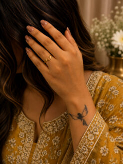 Anti Tarnish Rings Elegant Finger Ring for Anniversary