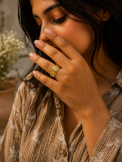 Anti Tarnish Rings Stylish Band Ring for Women