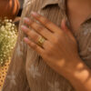 Anti Tarnish Rings Birthday Finger Ring for Ladies