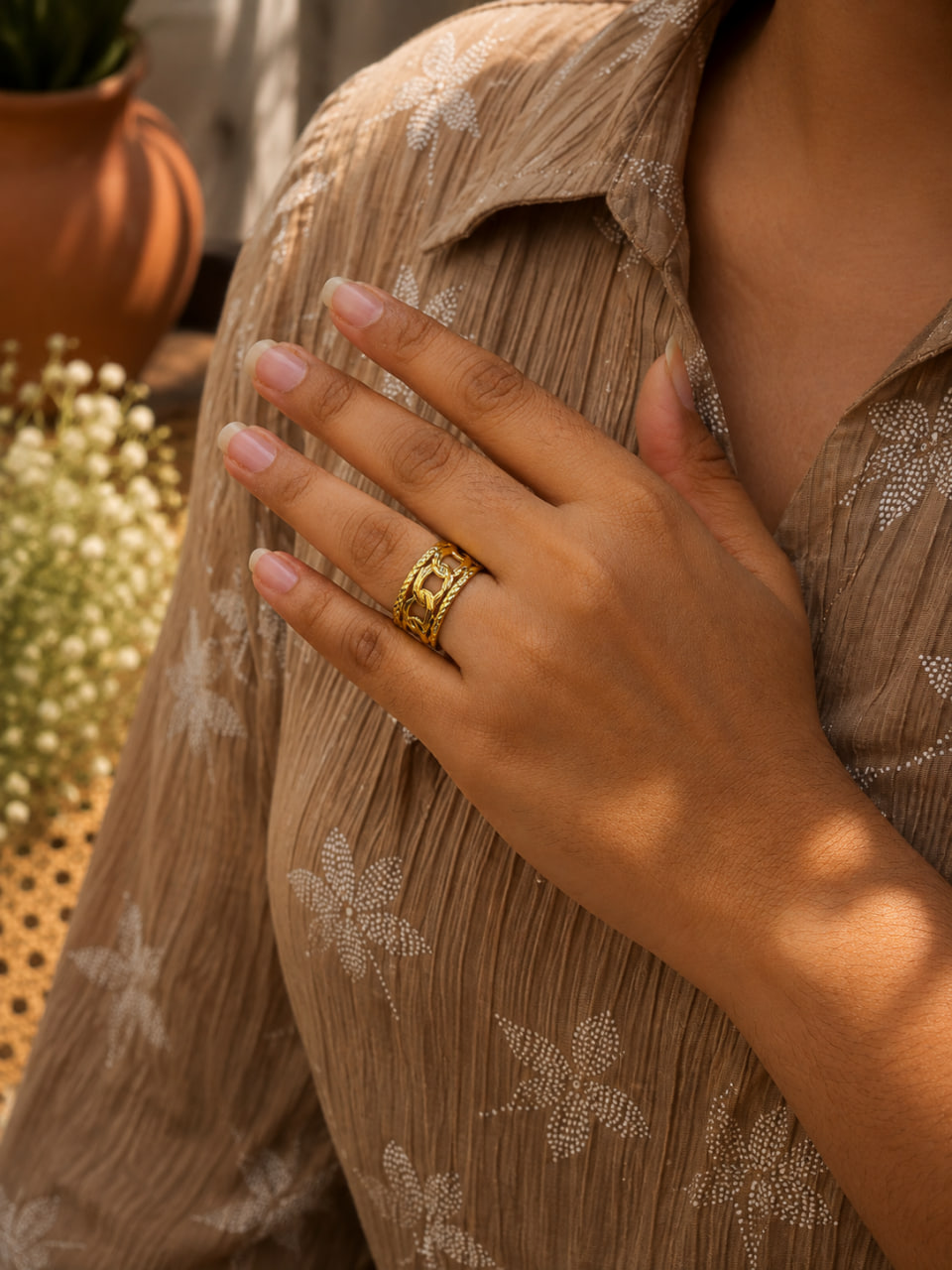 Anti Tarnish Rings Birthday Finger Ring for Ladies 1 Anti Tarnish Rings Birthday Finger Ring for Ladies