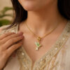 Anti Tarnish Parrot Necklace Premium Gold Plated Necklace for Women 3 Anti Tarnish Parrot Necklace with premium gold-plated finish for women