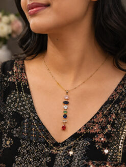 Anti Tarnish Beautiful Necklace with premium gold-plated finish for women