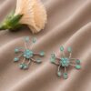 Designer Silver Earring with elegant silver finish for women