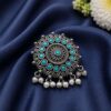 Vintage Stylish Ring Elegant Adjustable Antique Ring for Traditional Wear 19 Vintage Stylish Ring with elegant antique finish for women