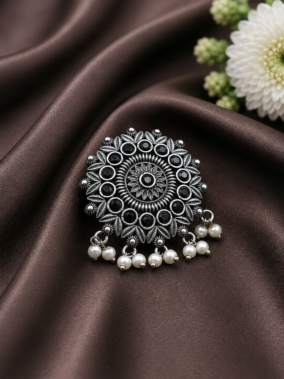 Vintage Stylish Ring Elegant Adjustable Antique Ring for Traditional Wear 8 Vintage Stylish Ring with elegant antique finish for women