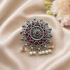 Vintage Stylish Ring Elegant Adjustable Antique Ring for Traditional Wear 11 Vintage Stylish Ring with elegant antique finish for women