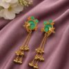 Gold Plated Parrot Kashmiri Earring with traditional design for women