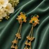 Gold Plated Parrot Kashmiri Earring with traditional design for women