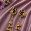 Gold Plated Parrot Kashmiri Earring with traditional design for women