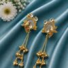 Gold Plated Parrot Kashmiri Earring with traditional design for women