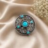 Vintage Adjustable Ring Elegant Antique Statement Ring for Party Look 17 Vintage Adjustable Ring with elegant antique finish for women