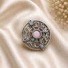 Vintage Adjustable Ring Elegant Antique Statement Ring for Party Look 13 Vintage Adjustable Ring with elegant antique finish for women