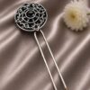 Stylish Silver Hair Accessories – Elegant Traditional Hair Ornament